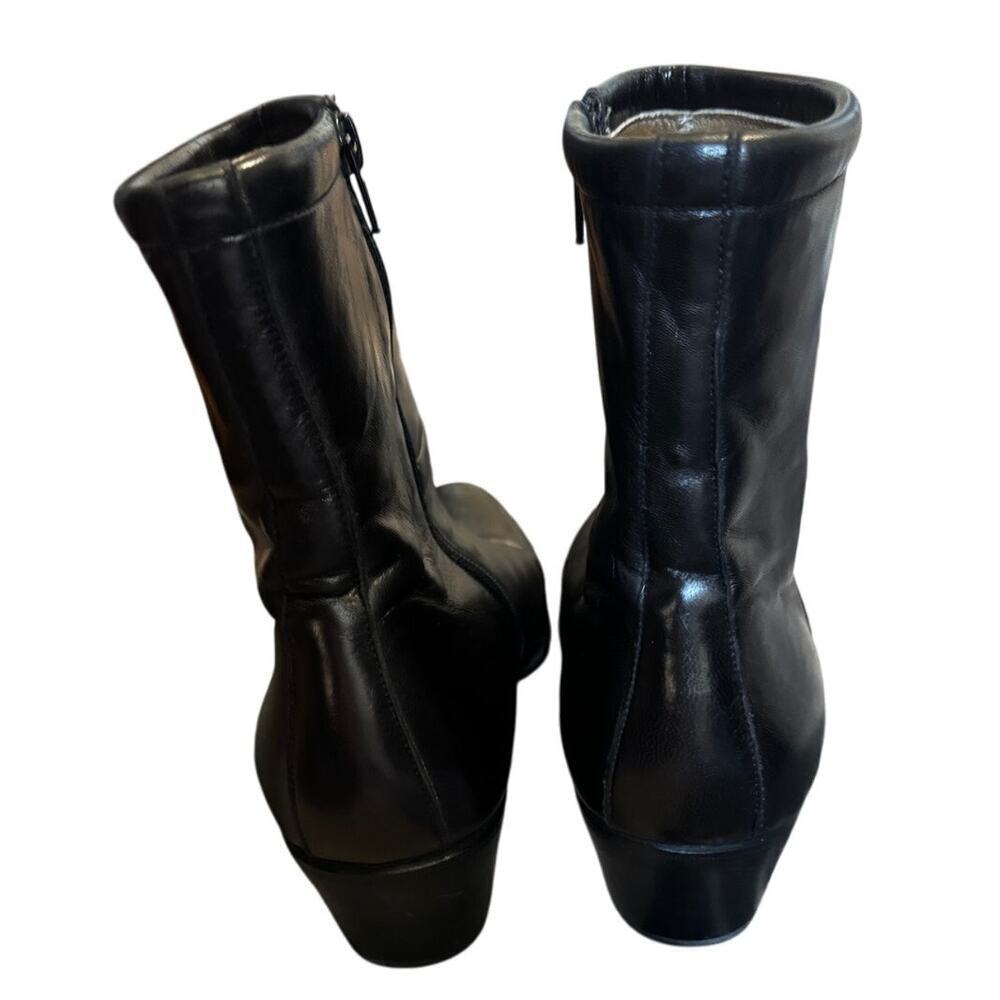 Vintage Stuart Mastrototami Handmade Italian Leather Boots Women’s Size 10.5 M - Picture 2 of 7